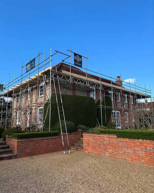 scaffolding in Aylesbury, Buckinghamshire